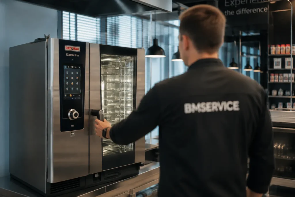 Пароконвектомати у шоурумі BMSERVICE